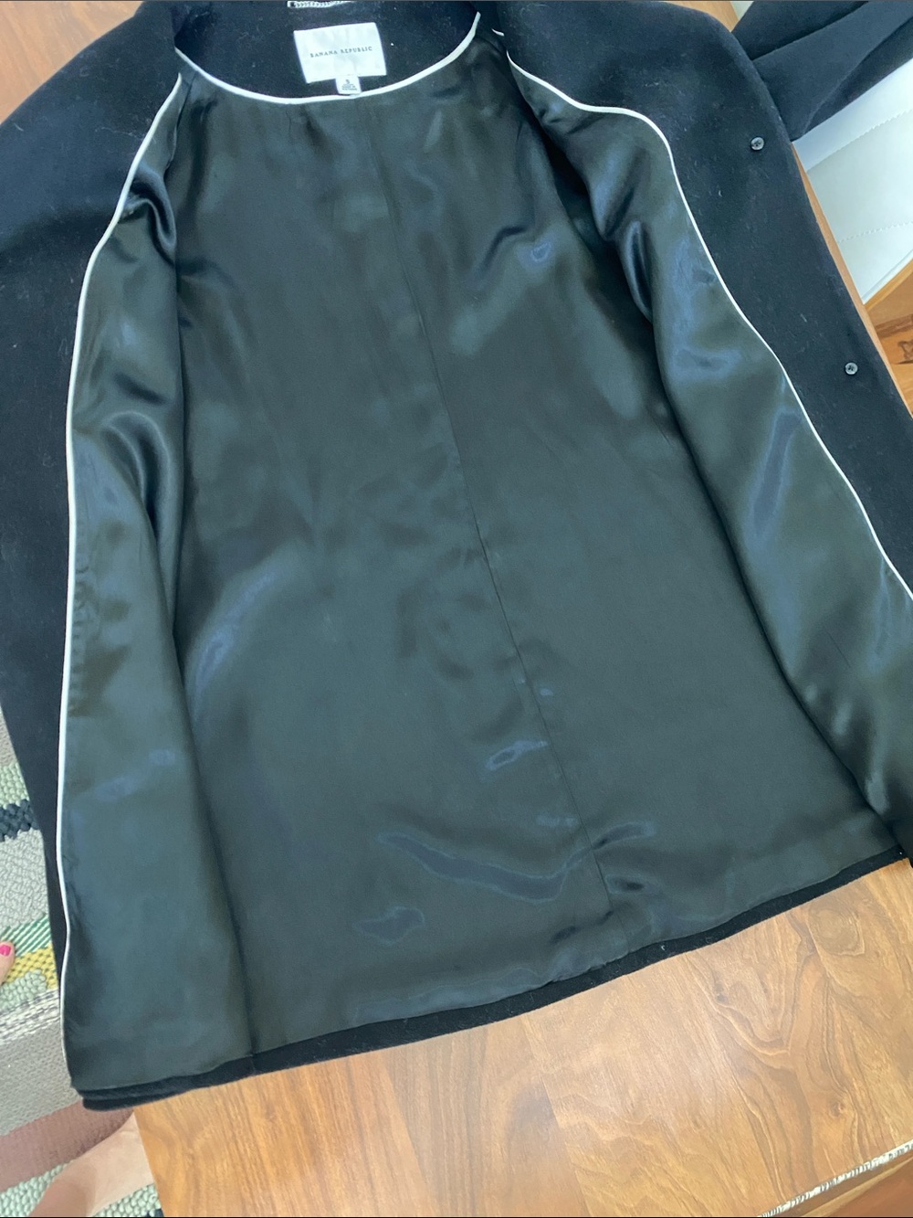 Banana Republic Wool Blend Coat Size Small - Picture 9 of 9